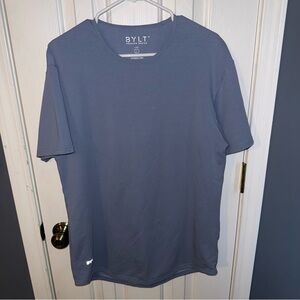 BYLT Basics Slate Blue Short Sleeve Tee